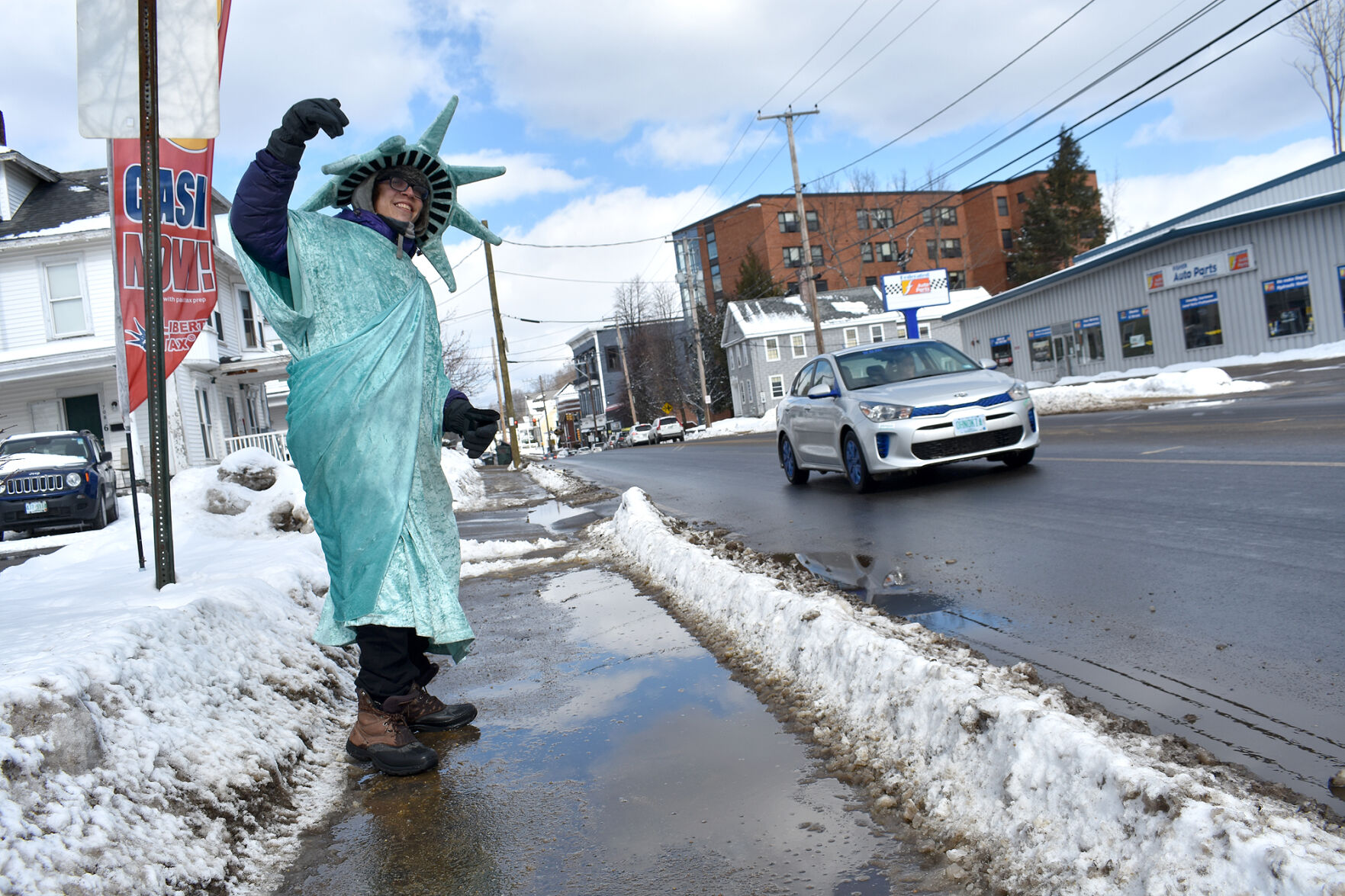 Winter warriors brave the elements in different ways